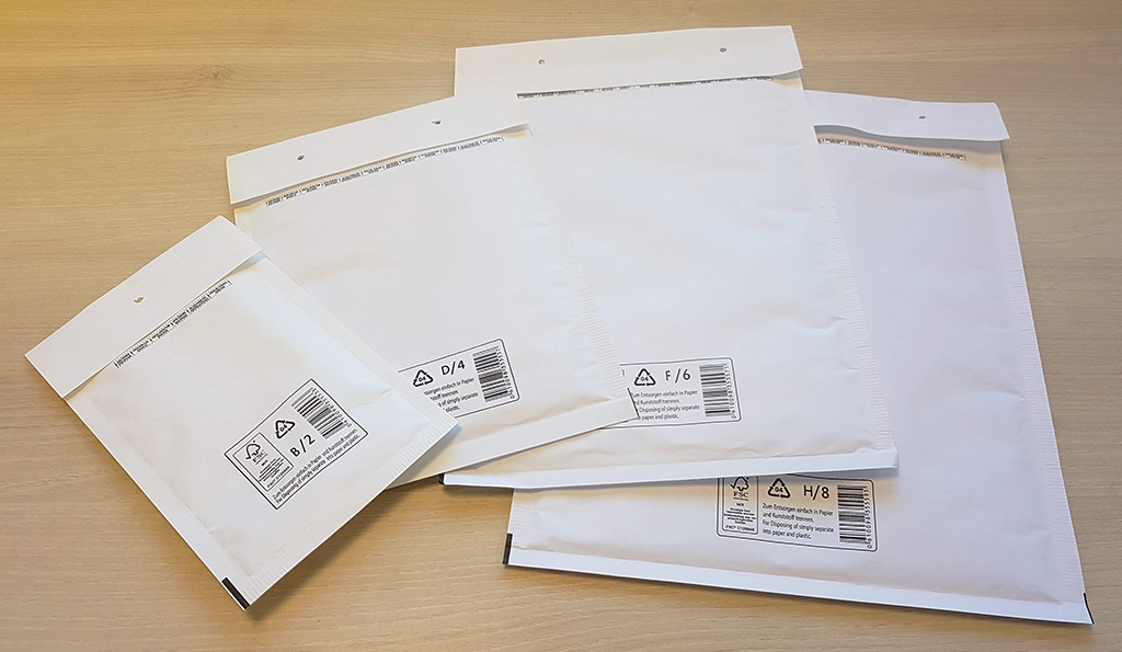 Légpárnás (buborékos) borítékok